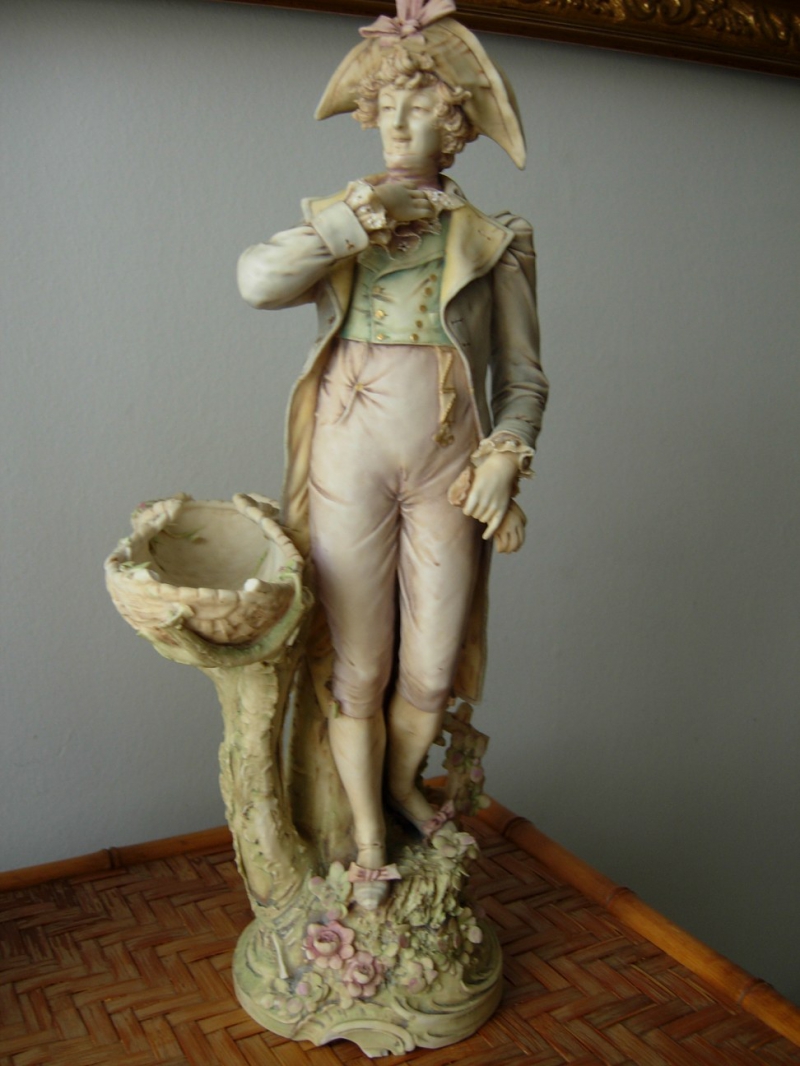 Estatuetes de porcellana de Bohemia