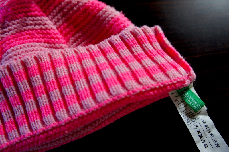 Gorro Benetton, talla 6-9 años