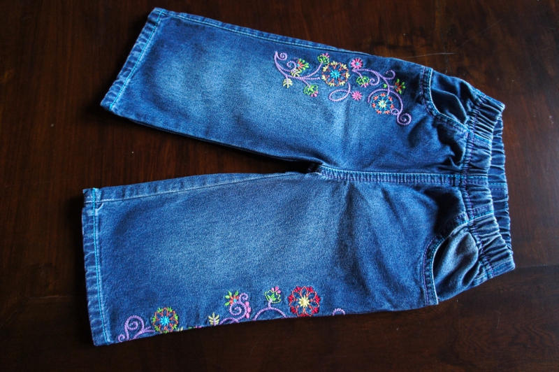 Vaqueros niña, aprox. 12 meses