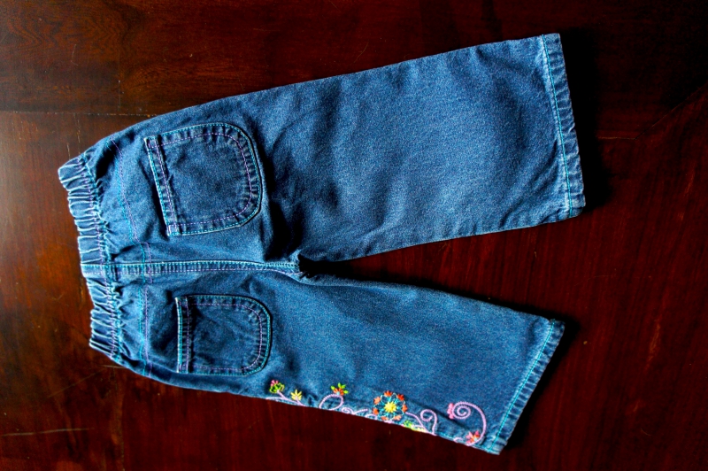 Vaqueros niña, aprox. 12 meses
