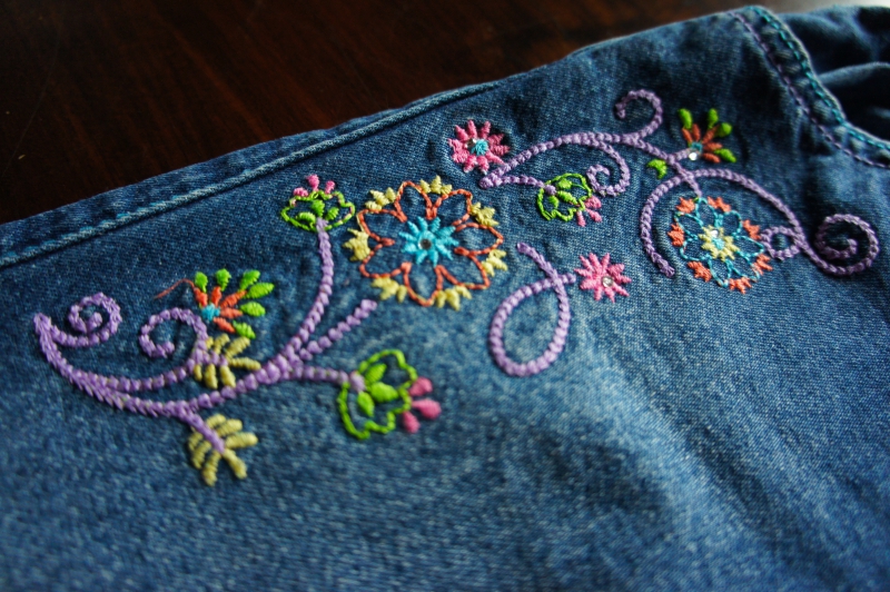 Vaqueros niña, aprox. 12 meses